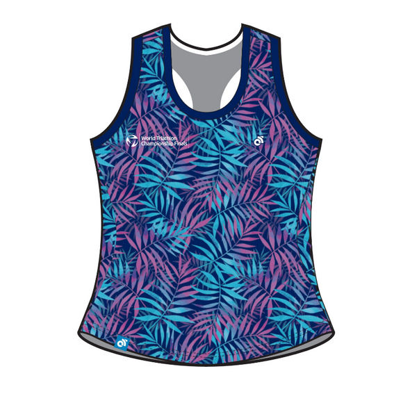 WTCF Pink Jungle Bella Run Singlet