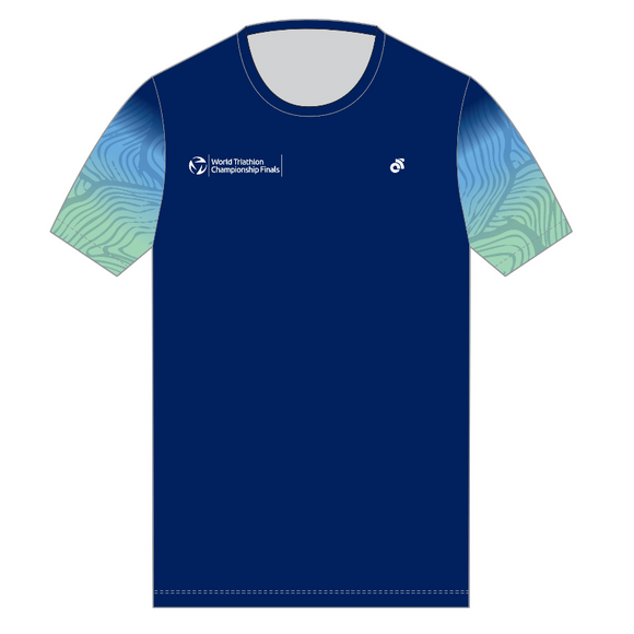 WTCF TRI ATH LON Run Top