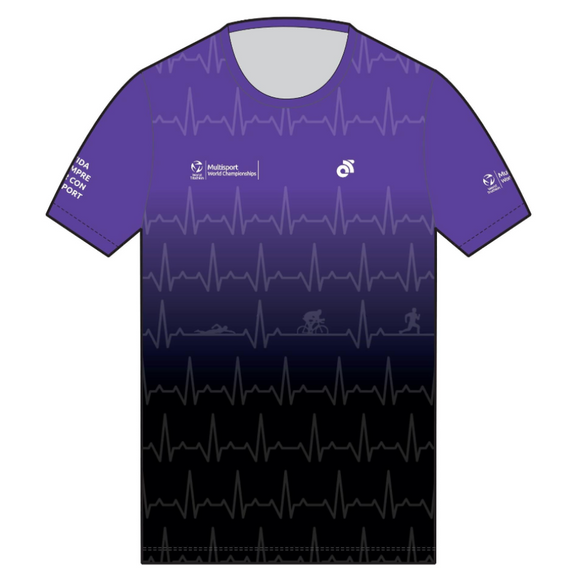 WMCF Ponte Heartbeat Run Top Short Sleeve