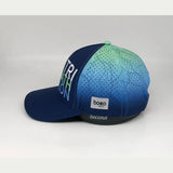 WTCS TRI-ATH-LON Navy BOCO Running Trucker Cap