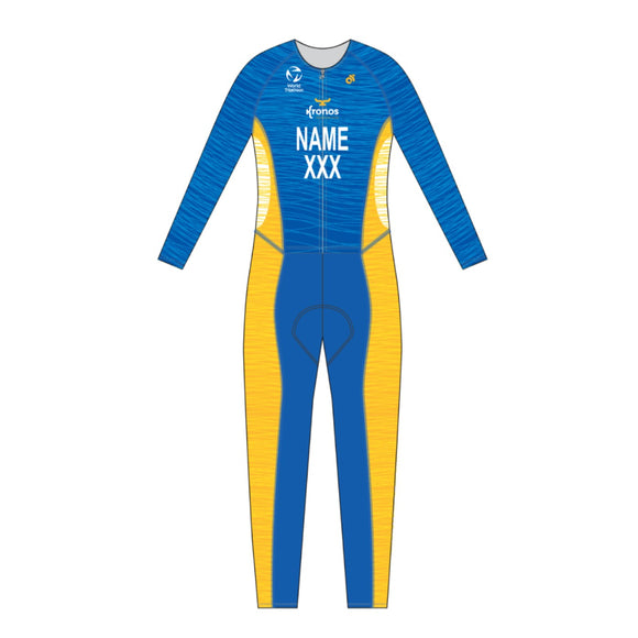 Kronos Performance Full Body Tri Suit - Name & Country