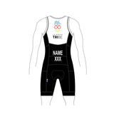 Jeddah Tribe White Performance Tri Suit