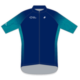 TRI-ATH-LON Teal Cycling Jersey