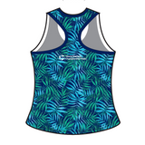 WTCF Green Jungle Bella Run Singlet