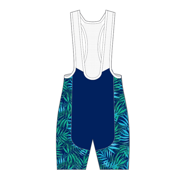 WTCF Green Jungle Tech Bib shorts