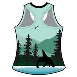 LEFTCOAST Bella Summer Racerback Run Singlet