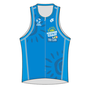 Sunshine Coast Performance Link Tri Top (Blue)