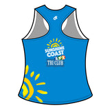 Sunshine Coast Bella Racerback Run Singlet (Yellow)