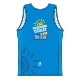 Sunshine Coast Performance Run Singlet (Blue)