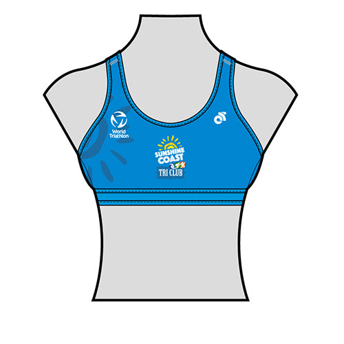 Sunshine Coast Women's Sports Bra (Blue)