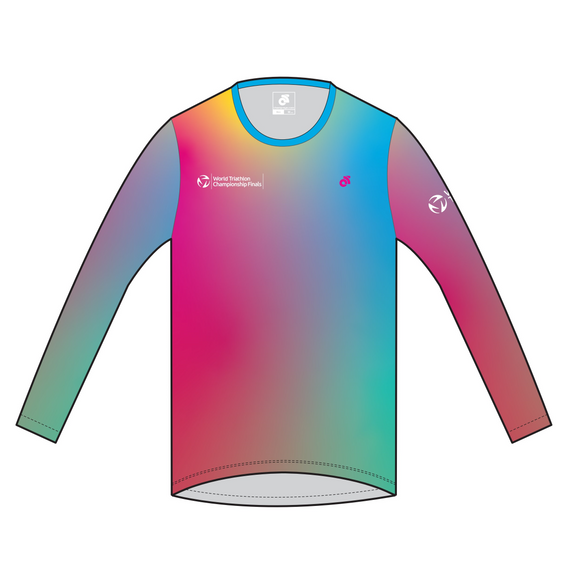 WTCF Splash LS Run Tee