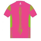 Discover Chiropractic Running  Tee Pink