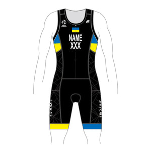 Ukraine Performance Tri Suit - Name & Country