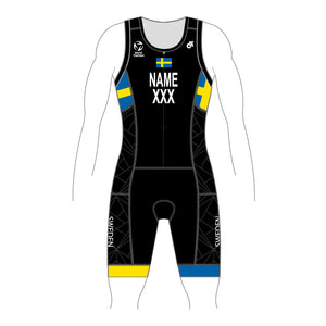 Sweden Performance Tri Suit - Name & Country