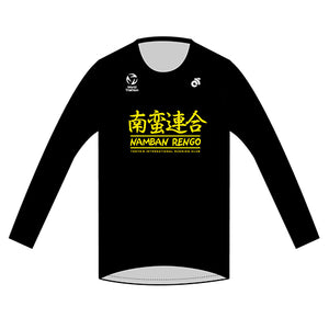 Namban Long Sleeve Run Top - Black