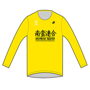 Namban Long Sleeve Run Top - Yellow