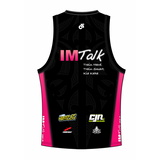 Camp IMTALK Pink Performance Link Tri Top