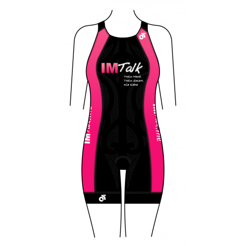 Camp IMTALK Pink Apex Women's Tri Suit