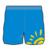 Sunshine Coast Run Shorts (Yellow)