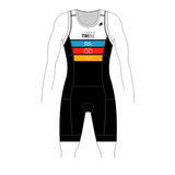 Jeddah Tribe White Performance Tri Suit