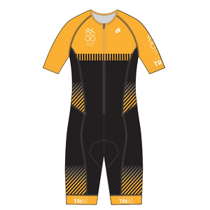 Jeddah Tribe Yellow Performance Aero Tri Suit