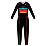 Jeddah Tribe Black Performance Full Body Tri Suit