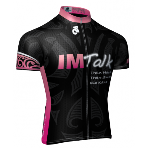 Camp IMTALK Pink Tech+ Short Sleeved Jersey