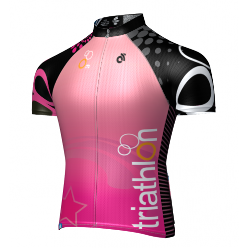Be Seen Kids Short Sleeve Jersey Pink