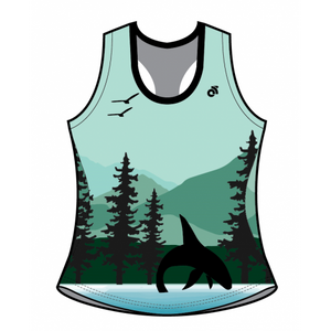 LEFTCOAST Bella Summer Racerback Run Singlet