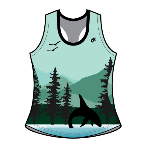 LEFTCOAST Bella Summer Racerback Run Singlet